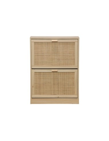 Zapatero Decor 60 X 24 Cm Pino / Rattan