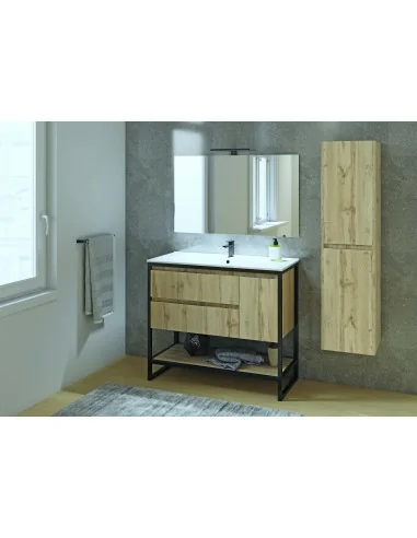 Mueble BALTIC 2G 990x455x850 con 2GAV3.2 + 1 puerta