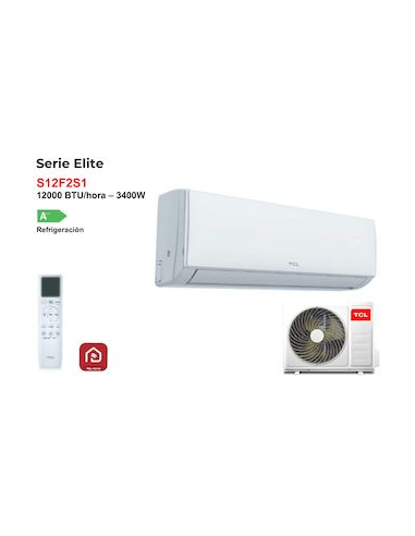 Aire Acondicionado Split Modelo TCL CLIMATIZACION S12F2S1