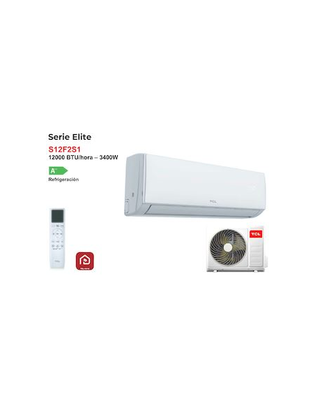 Aire Acondicionado Split Modelo TCL CLIMATIZACION S12F2S1