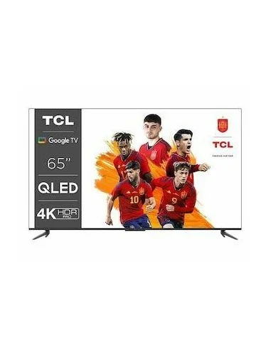 TCL TV/QLED 65" 4K, Smart TV, Wifi, Google TV, ONKYO Sound, Game Master, 144Hz/240Hz Game acelerator, Google Assistant, HDR10