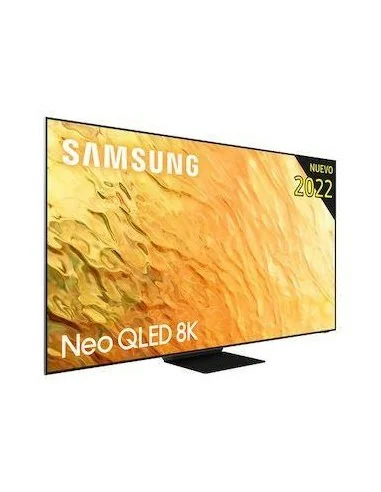 SAMSUNG TV/NEO QLED 75" 8K 4900 PQI, Diseño Infinity, HDR 2000 (HDR 10+ Adaptative) Dolby Atmos 70w, Smart TV, App SmartThing