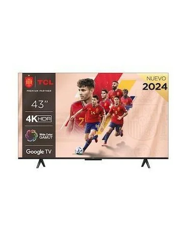 TCL TV/LED 43" 4K, Smart TV, Wifi, Game Master 3.0, Google TV, Google Assistant, Wide Color GAMUT, Dolby Atmos, Dolby Vision,