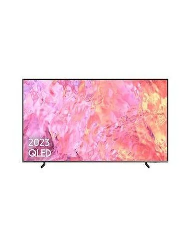 SAMSUNG TV/QLED 55" UHD 4K, Quantum HDR10+ (HLG), Tecnol. Quantum dot, 3 HDMI, 2 USB, 1 Satelite, GAMING 4K, Diseño Air Slim,