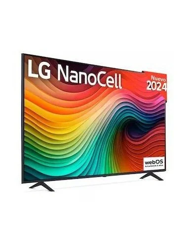 LG TV/NANOCELL 55'', 4K, 120Hz. SmartTV webOS 24 con Control por voz con mando Magic Remote, Multipantalla de 2 ventanas, Pro