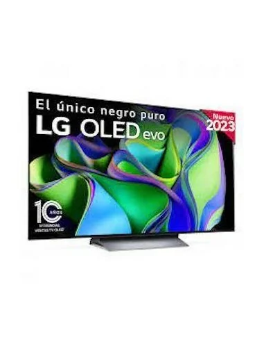 LG TV/OLED 55'' 4K, Smart TV WebOS 23 con control por Voz sin mando, Asistente de Google y Alexa, Dolby Vision/HDR10/HLG, Son