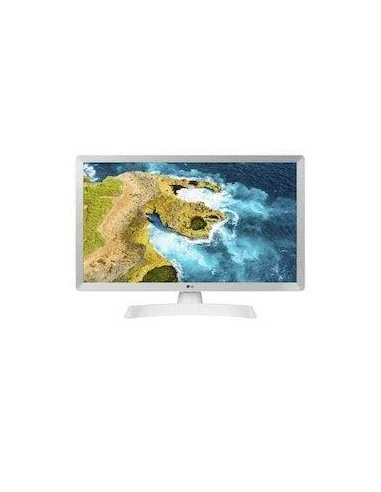 LG TV/LED 24" Monitor BLANCO, F, Smart TV WebOS4.5, Wifi Integrado, Apps de video, Sintonizadores DVB-T2/C/S2, 1HDMI 1USB, Mi