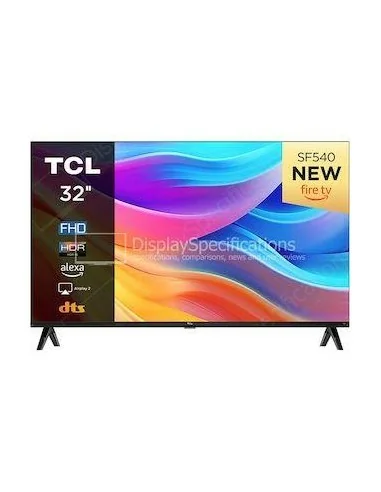 TCL TV/LED 32" FHD, Smart TV (Fire TV OS 7.6), Bluetooth, HDR, Bluetooth, Wifi, Alexa, DVB-T2/C/S2, 2 HDMI, USB 2.0