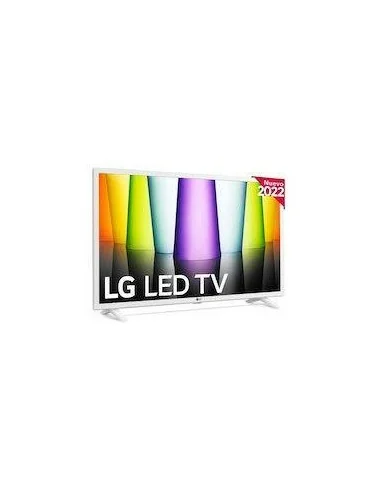 LG TV/LED 32" FHD, BLANCO, Smart TV WebOS 22 con control por Voz OPCIONAL, Asistente Google y Alexa, Wifi, HDR10 Pro, HLG, So