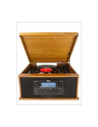 LAUSON Tocadiscos Madera Bluetooth...