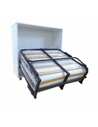 cama mueble plegatin blanco