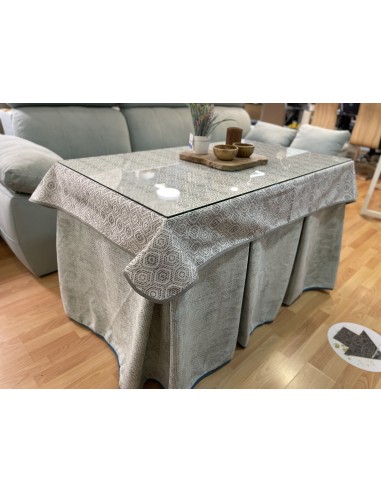 Ropa de Mesa Camilla Tejido Rústico...