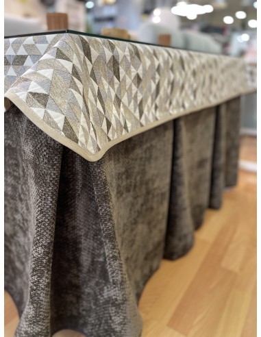 Ropa de Mesa Camilla Tejido Rústico...