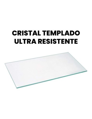 Cristal Templado Ultrarresistente Mesa Camilla Rectangular 6mm