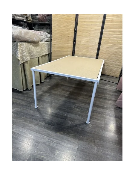 Mesa Camilla Rectangular Forja Fina - Tarima Diamante - Convertible