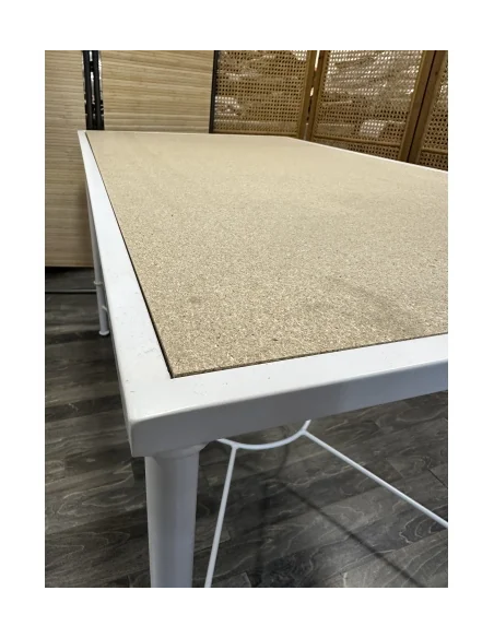 Mesa Camilla Rectangular Forja Fina - Tarima Redonda - Convertible