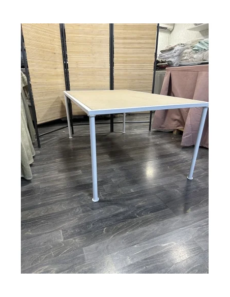 Mesa Camilla Rectangular Forja Fina - Tarima Redonda - Convertible