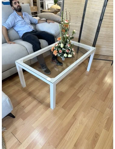 Mesa Camilla Rectangular Forja...