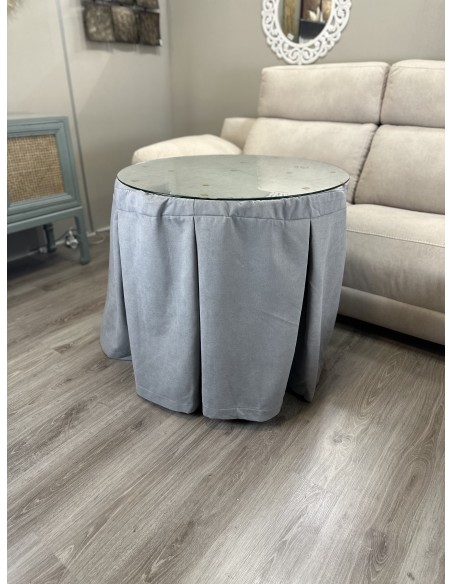 Ropa Redonda de Camilla Antimanchas color Gris