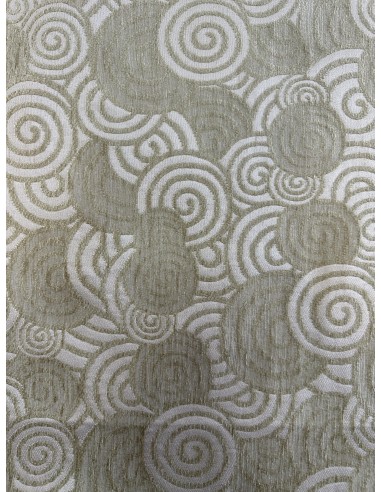 Tapete para Mesa Camilla Círculos Beige