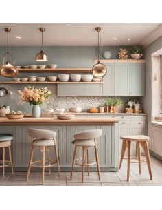 Cocina moderna en tonos...