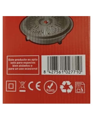 Brasero Eléctrico FM ALFA-900 Brasero Eléctrico FM ALFA-900