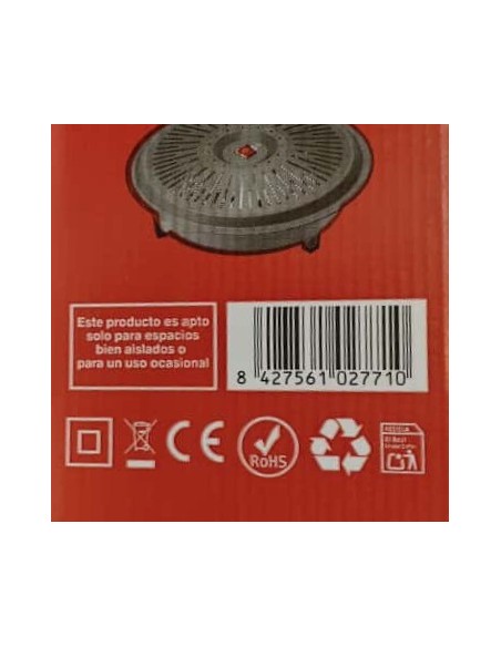 Brasero Eléctrico FM ALFA-900