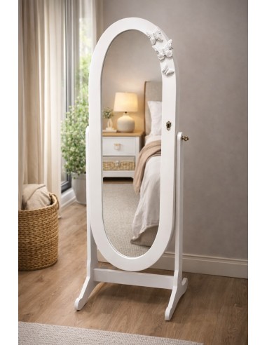 ESPEJO JOYERO OVALADO