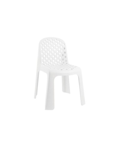 SILLA DE EXTERIOR BARK BLANCO