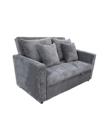 SOFA CAMA DIVAN 140 CM CORDUROY GRIS