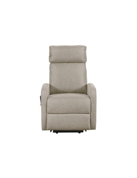 SILLON RELAX ELEVADOR LIFE TEJIDO BEIGE