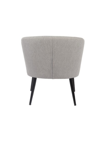 BUTACA CIRCULAR MELROSE GRIS MELANGE