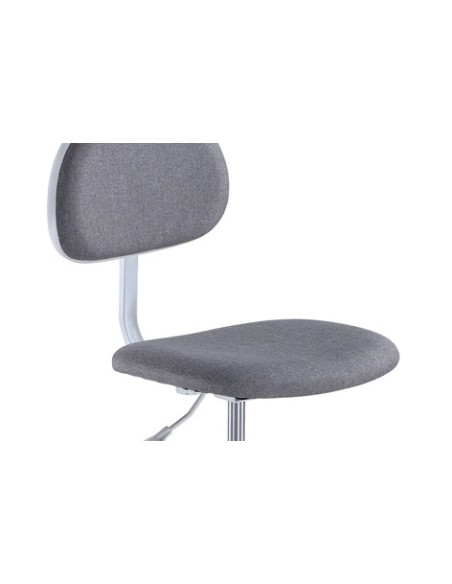 SILLA GIRATORIA DE ESCRITORIO JUVENIL  LUCKY GRIS  / BLANCO