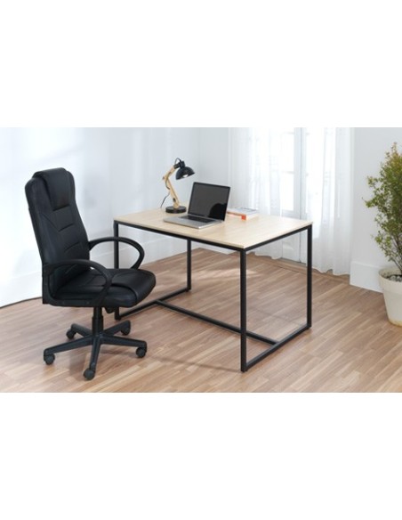 SILLA DE DESPACHO MODELO LAWYER NEGRO