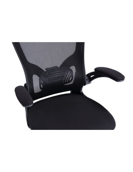 SILLA GIRATORIA LEXI RED TRANSPIRABLE NEGRO / ESTRUCTURA NEGRA