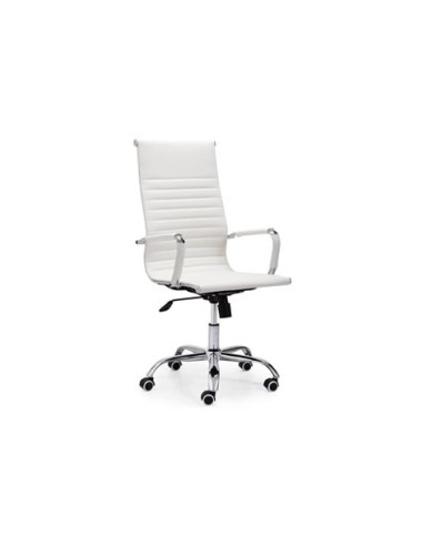 SILLÓN GIRATORIO LETTER SÍMIL PIEL...