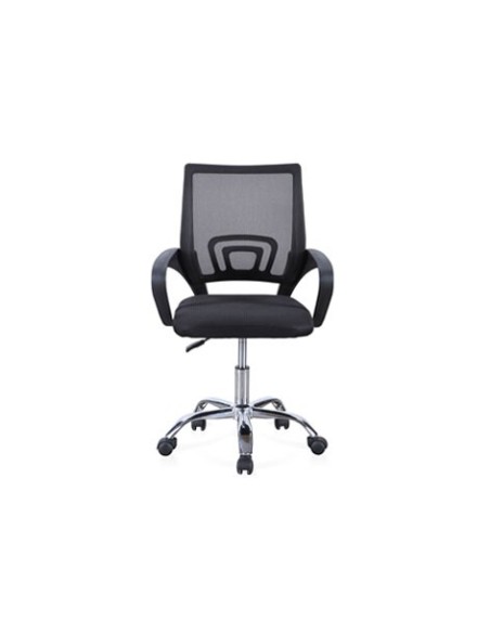 SILLA DE OFICINA GIRATORIA MODELO VITA NEGRO