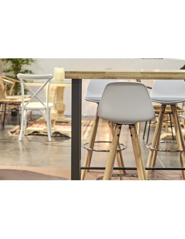 MESA ALTA LOFT 120 x 70 CM ROBLE...