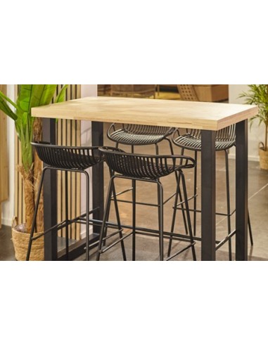 MESA ALTA LOFT 120 x 70 CM ROBLE...