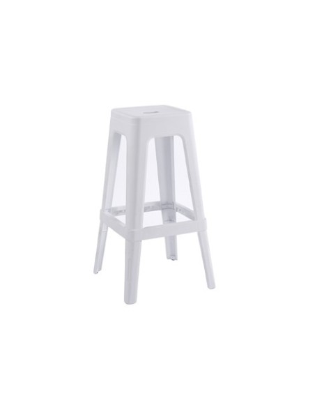 TABURETE ALTO TOLIX PP BLANCO