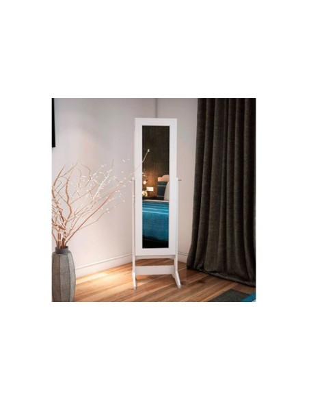 ESPEJO JOYERO COLOR BLANCO