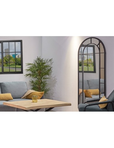 ESPEJO TIPO VENTANA CON ARCO SUPERIOR...