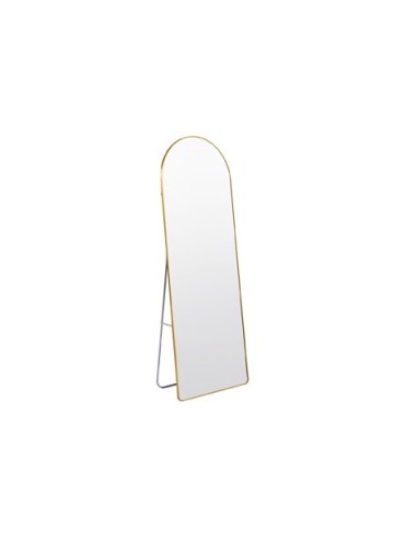 ESPEJO PIE / COLGAR  DORADO CON ARCO...