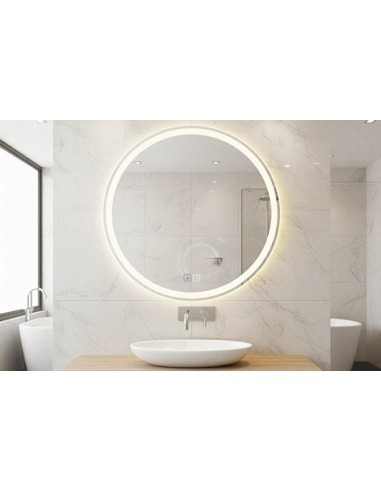 ESPEJO REDONDO CON ILUMINACION LED...