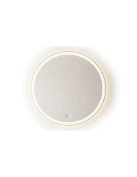 ESPEJO REDONDO CON ILUMINACION LED WATERPROOF 60 CM ANTIVAHO