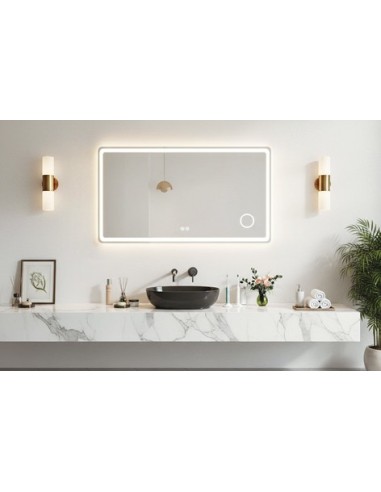 ESPEJO PARED CON ILUMINACION LED Y...