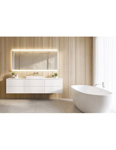 ESPEJO PARED CON ILUMINACION LED Y...