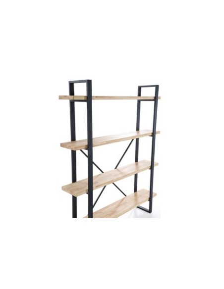 ESTANTERIA ALTA PLANK ROBLE NORDISH / NEGRO