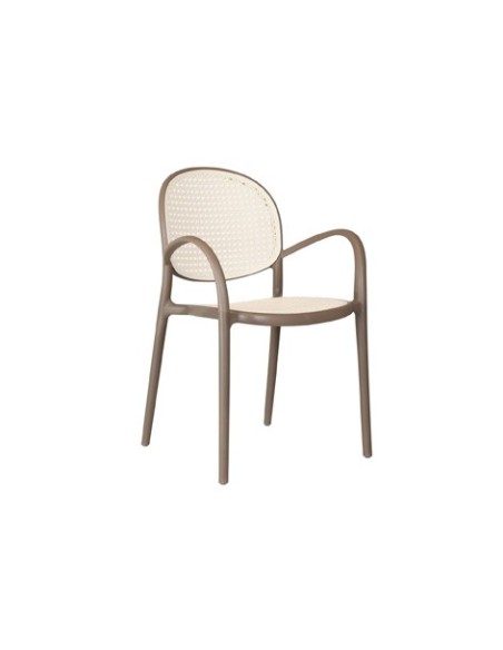 SILLON MASIA POLIPROPILENO TOPO / RATTAN