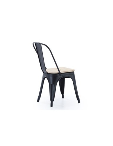 SILLA COMEDOR TOLIX NEGRO ASIENTO...